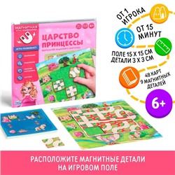 Магнитная игра «Царство принцессы»