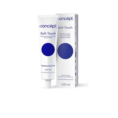 Крем-краска для волос Concept Soft Touch, без аммиака, тон 4.58, 100 мл