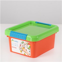 Контейнер для хранения с крышкой Kid's Box, 2 л, 19,5×17×10 см, цвет МИКС