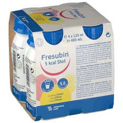 Fresubin(Фресубин) 5 kcal SHOT Lemon 4X120 мл