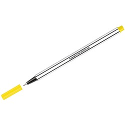 Ручка капиллярная Luxor "Fine Writer 045" (7127) желтая, 0.8мм