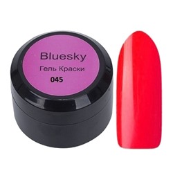 Bluesky Гель-краска для ногтей / Classic 045, красный, 8 мл