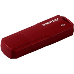 Флеш-накопитель   8Гб "Smartbuy CLUE" Burgundy (SB8GBCLU-BG)