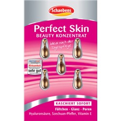 Schaebens Perfect Skin Шебенс Концентрат для кожи лица с гиалуроновой кислотой, перцем Сечуань и витамином Е, капсулы, 5 шт