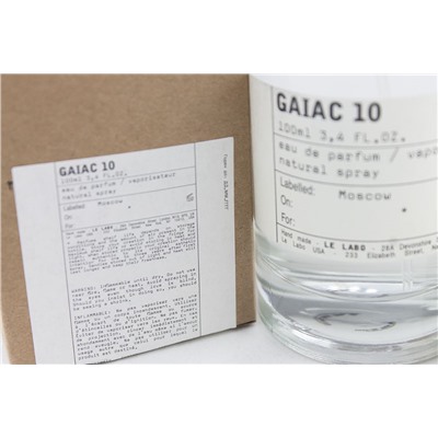 Le Labo Gaiac 10 Tokyo, Edp, 100 ml (Люкс ОАЭ)