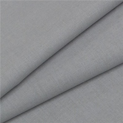 Ткань на отрез бязь гладкокрашеная ГОСТ 150 см цвет серый