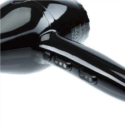 Dewal Профессиональный фен для волос / Tornado 03-8010, черный, 2300 Вт