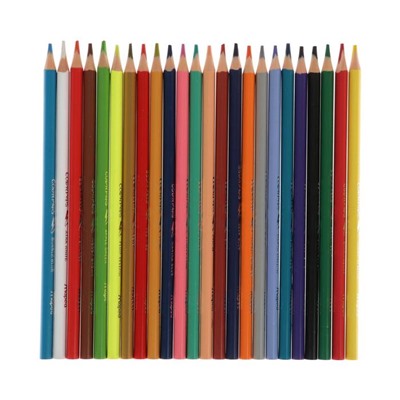 Карандаши 24 цвета Maped Color Peps Strong пластиковые, повышенной прочности, европодвес