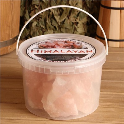 Соль гималайская розовая "Добропаровъ", колотая, 50-120мм, 3,5 кг