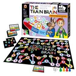 Викторина для всей семьи "The Train Brain. Тренируй мозги" (03378) 600 заданий, 8+