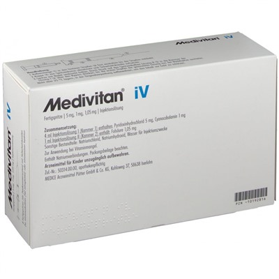 Medivitan (Медивитан) iV Fertigspritze 8 шт