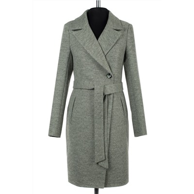 01-08400 Пальто женское демисезонное(пояс)