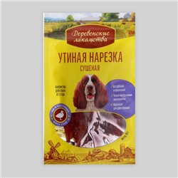 Утиная нарезка "Деревенские лакомства" для собак, 90 г