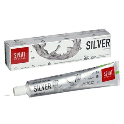 Зубная паста Splat Silver, 75 мл