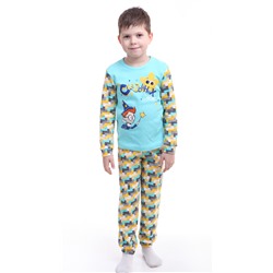 Пижама для мал.(фуфайка+брюки) Р218441