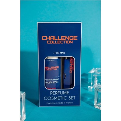 Подарочный набор мужской Challenge Collection, гель для душа 250 мл, парфюмерная вода 30 мл