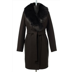 02-3080 Пальто женское утепленное (пояс)