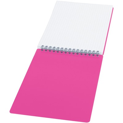 Блокнот А5 60л. на гребне "Neon. Розовый" ("BG", Б5гр60_пл 62088) пластиковая обложка, тиснение фольгой