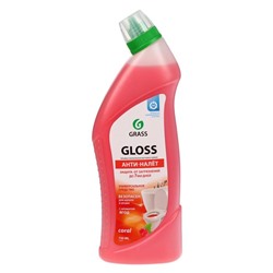 Чистящее средство Grass Gloss Coral, гель, для ванной комнаты, 750 мл