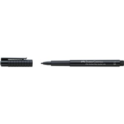 Ручка капиллярная Faber-Castell Pitt Artist Pen Bullet Nib чёрный, 1,5 мм