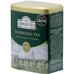 AHMAD. Darjeeling tea 100 гр. жест.банка