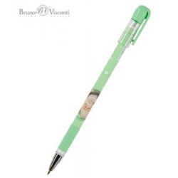 Ручка шариковая 0.5 мм "MagicWrite.Forest Dream. Ежик с букетом" синяя 20-0240/31 Bruno Visconti {Китай}