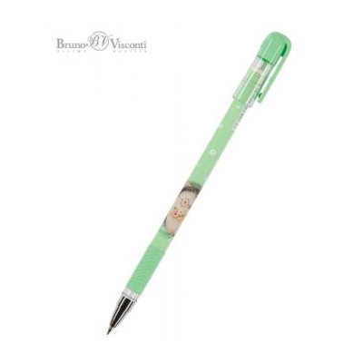 Ручка шариковая 0.5 мм "MagicWrite.Forest Dream. Ежик с букетом" синяя 20-0240/31 Bruno Visconti {Китай}
