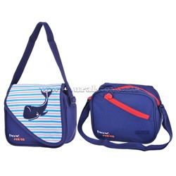 Сумка детская Step By Step Junior Alpbag Boys Blue whale полиэстер синий/голубой