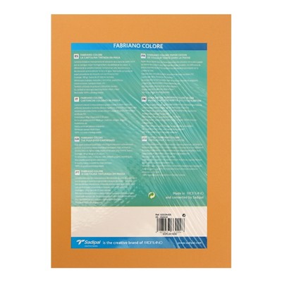 Бумага цветная Fabriano COLORE, 210 х 297мм, 185г/м², AVANA, ваниль
