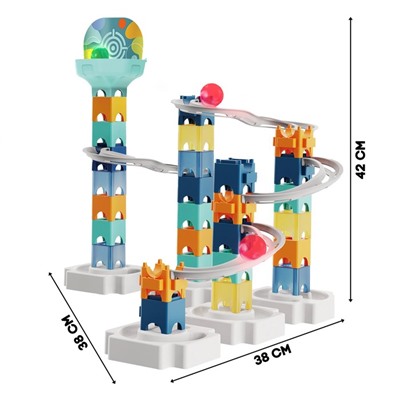 Конструктор марблс «COSMO шарики», 58 деталей