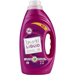 Жидкое средство для стирки Burti Liquid, для цветного и тонкого белья, 1,45 л