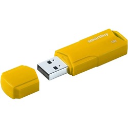 Флеш-накопитель   8Гб "Smartbuy CLUE" Yellow (SB8GBCLU-Y)