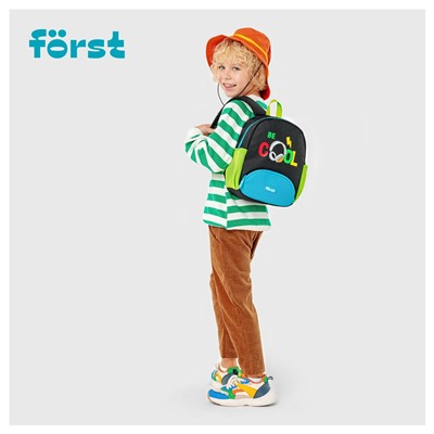 Рюкзак Först F-Kids "Be cool" (FT-KB-032401) 30*23*13см, 1 отделение, 3 кармана, уплотненая спинка