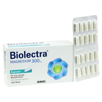 Biolectra (Биолектра) Magnesium 300 mg Kapseln 100 шт