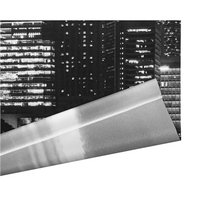 Рулонная штора «Сити», 50х175 см, цвет монохром