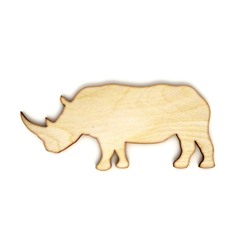 Животное носорог