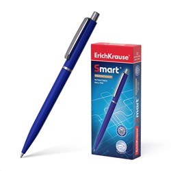 Ручка шар. автомат. ErichKrause "Smart" (44967) синяя, 0.7мм, корпус синий