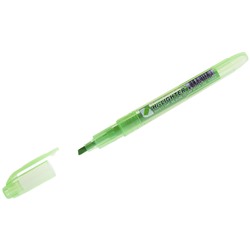 Текстмаркер Crown 1-4мм зеленый (Н-500)