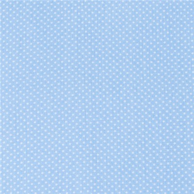 Ткань на отрез бязь плательная 150 см 1590/3 цвет голубой
