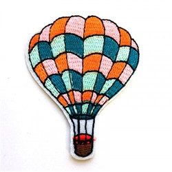 Термоаппликация ТАВ 2837 7*5,5см Разноцветный воздушный шар