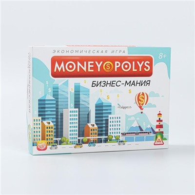 Экономическая игра «MONEY POLYS. Бизнес-мания», 8+