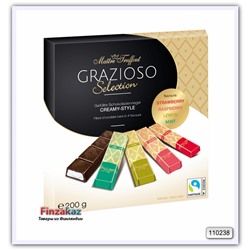 Шоколадные батончики Maitre Truffout Grazioso Selection Creamy Style 200 гр