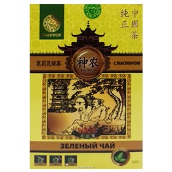 Зеленый чай с жасмином Shennun, Китай, 100 г
