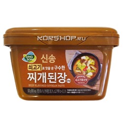 Соевая паста Мисо/Дендян со вкусом говядины Синсонг/Sinsong, Корея, 500 г