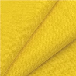 Ткань на отрез рогожка 150 см 11440 цвет лимонный