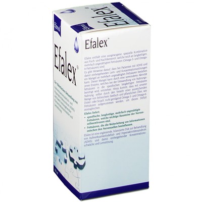 Efalex (Эфалекс) flussig Сироп при синдроме СДВГ для детей от 2-х лет, 150 мл