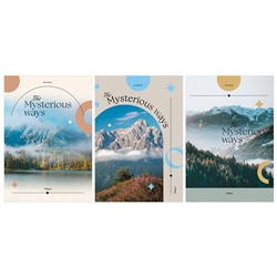 Тетрадь 48л. А4 "Неизведанный путь" линия (Т4ск48_лг 11200, "BG") глянцевая ламинация