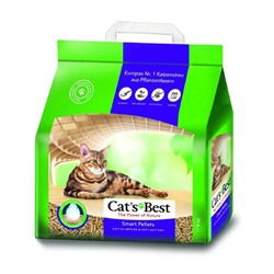 Наполнитель древесный комкующийся Cat's Best Smart Pellets, 10 л, 5 кг