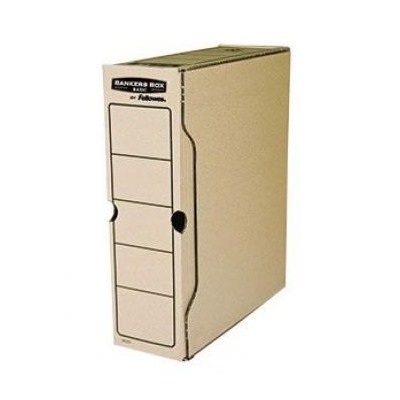 Переносной короб архивный 100х260х325 мм гофрокартон Bankers Box "Basic" FS-00102 Fellowes {Россия}