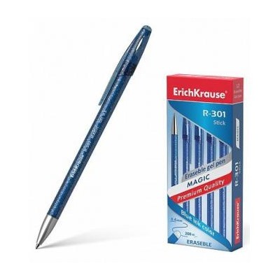 Ручка гелевая "Пиши-стирай" синяя 0.5 мм "Magic Gel R-301" 45211 Erich Krause {Китай}